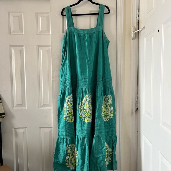 Anthropologie Felicity Embroidered Maxi Dress - Picture 6 of 14